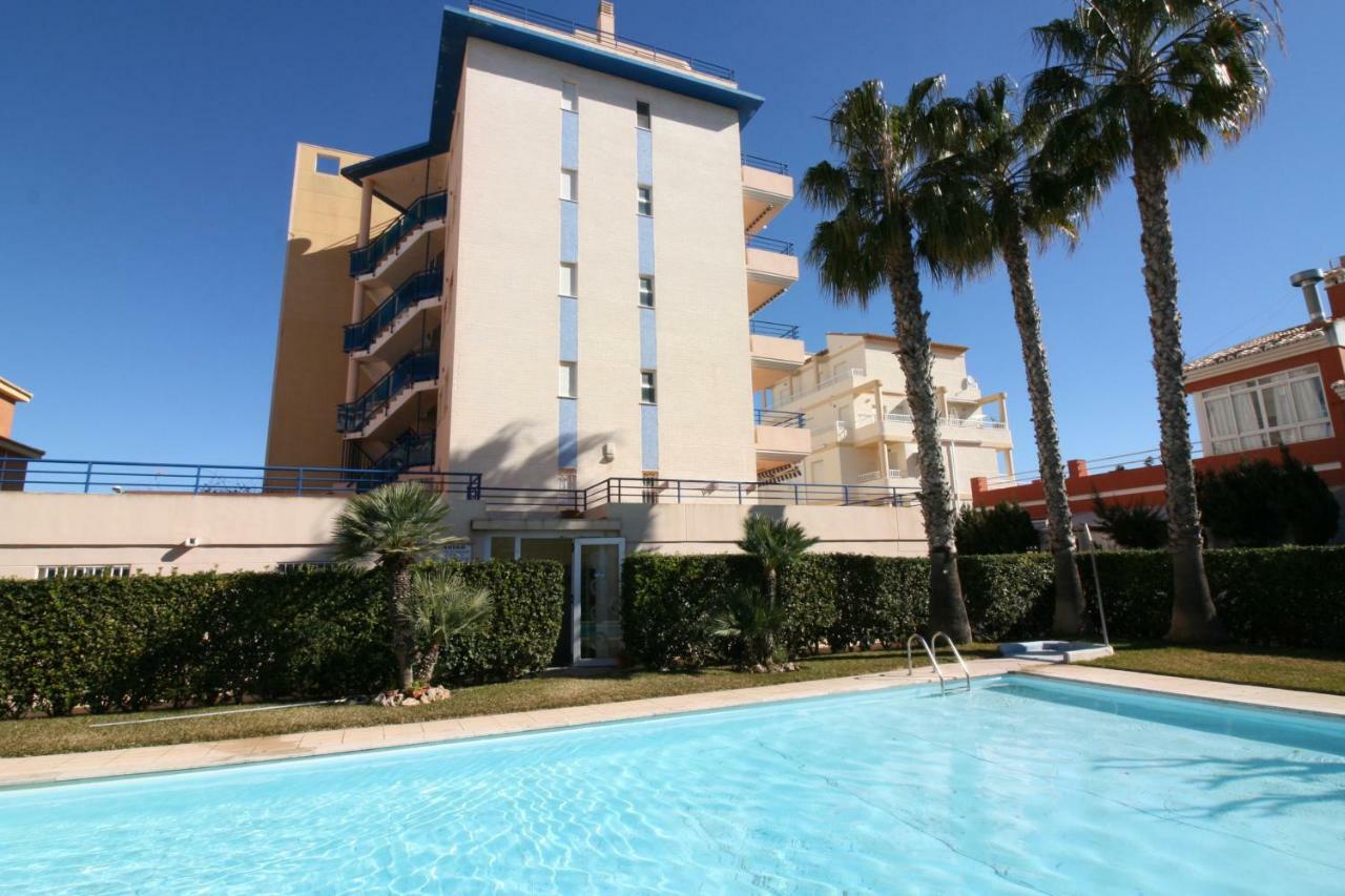 Apartamento Con Piscina Y Vistas Al Mar Aguamarina 36 Oliva Dış mekan fotoğraf